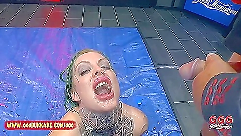 Tattooed Phoenix in piss bliss gangbang - 666Bukkake Tattooed Phoenix in piss bliss gangbang - 666Bukkake