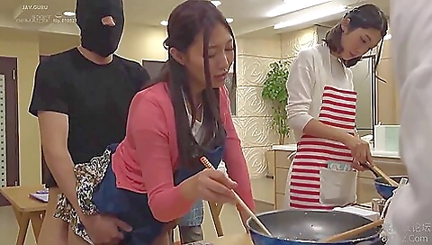 Milf gets her pussy eaten by hot threesome